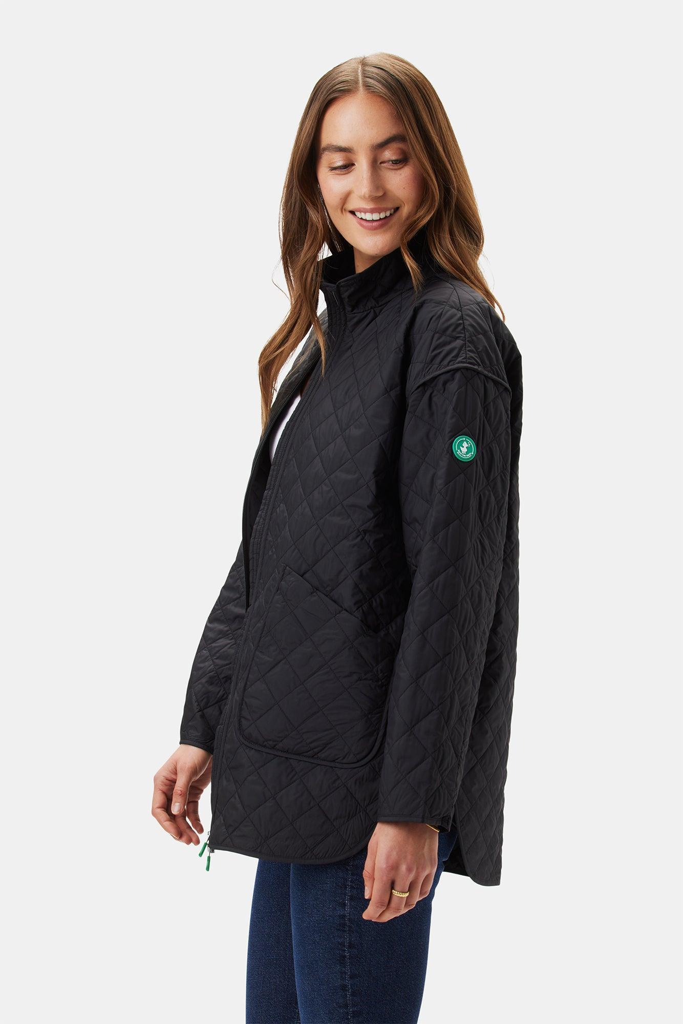 Save the Duck Talita Quilted Jacket - Black Product Image