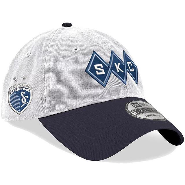 Mens New Era Sporting Kansas City Jersey Hook 9TWENTY Adjustable Hat Product Image