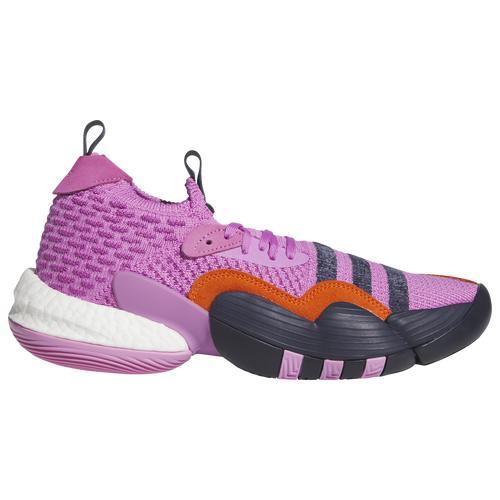 adidas Mens Trae Young adidas Trae Young 2.0 Basketball Shoes - Mens Purple/Orange/Grey Product Image