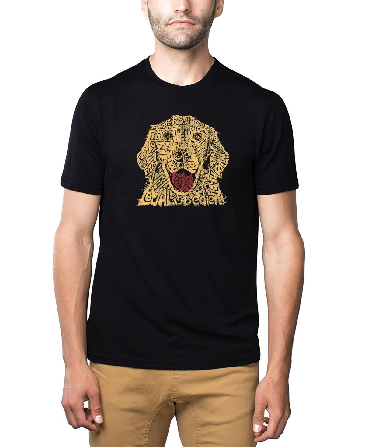 La Pop Art Mens Premium Word Art T-Shirt - Dog Product Image