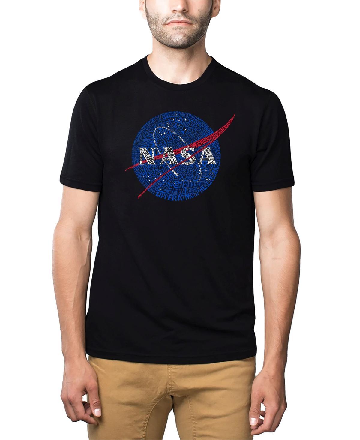 La Pop Art Mens Premium Blend Word Art T-Shirt - Nasa Meatball Logo Product Image