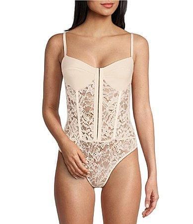 Free People X Intimately FP Lace Night Rhythm Bodysuit Size L, M, S, XL. Product Image