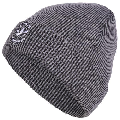 adidas Originals Mens OG Offset 3 Stripe Beanie - Black/Grey product image