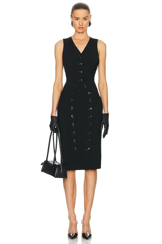 ALAA Vest Dress in Black Product Image