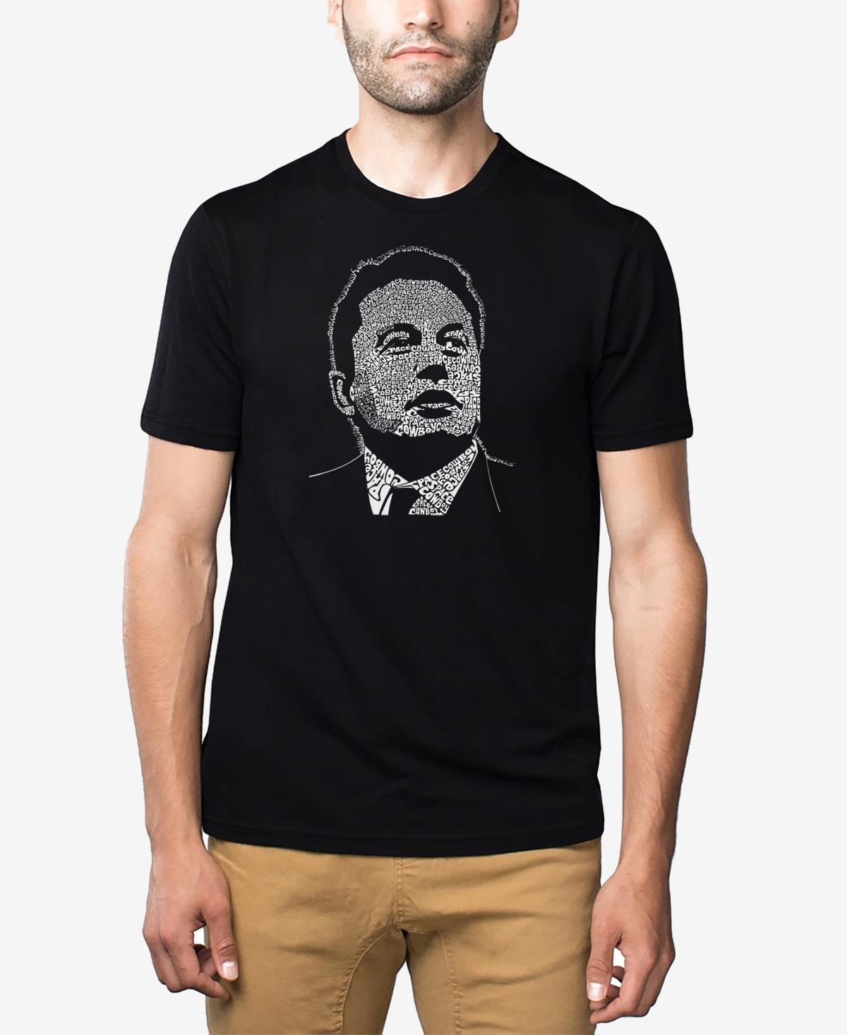 La Pop Art Mens Premium Blend Word Art Elon Musk T-shirt Product Image