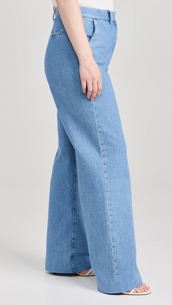 Favorite Daughter The Fiona Denim Trousers | Shopbop Product Image