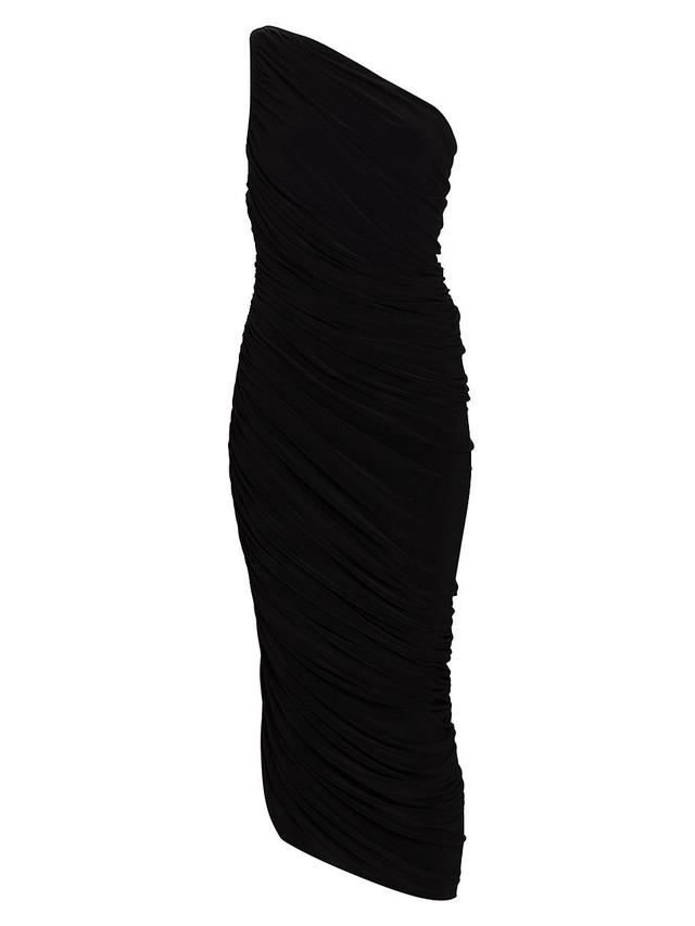 Norma Kamali Diana Gown Black. (also in XS). Product Image