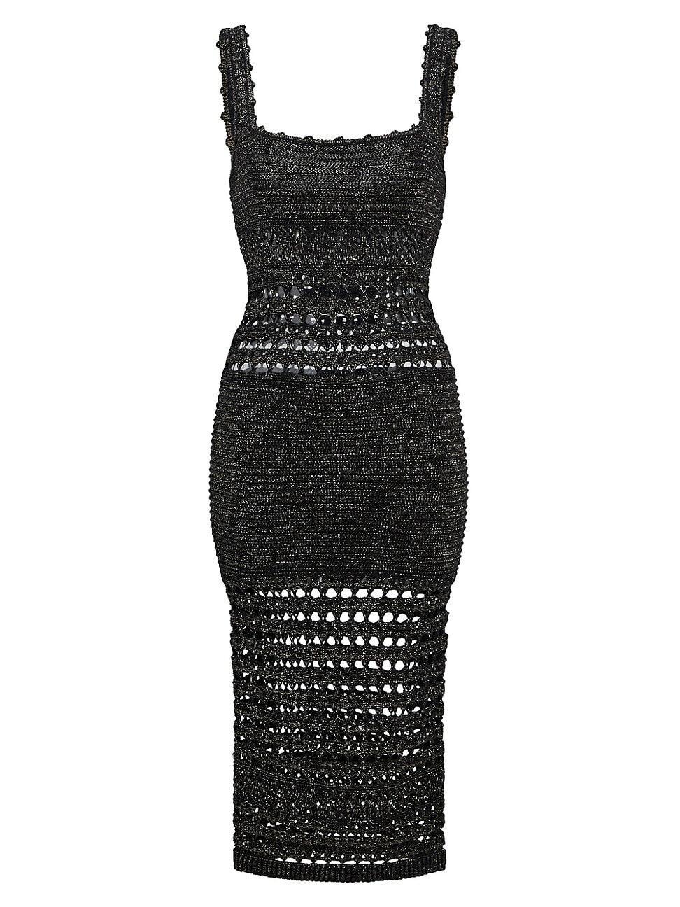 Womens Avril Crochet Dress product image