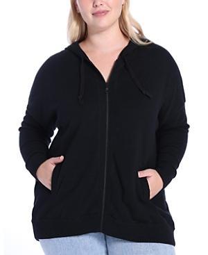 Womens Cashmere Zip-Up Hoodie Product Image