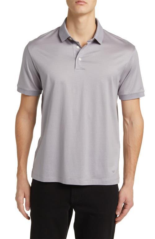 Emporio Armani Lyocell & Cotton Polo Product Image