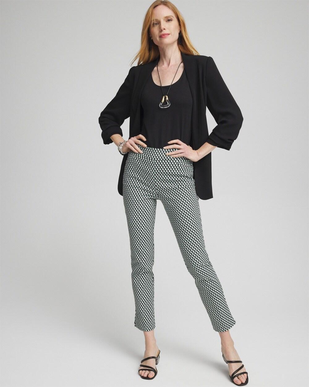 Brigitte Dot Grid Ankle Pants Product Image