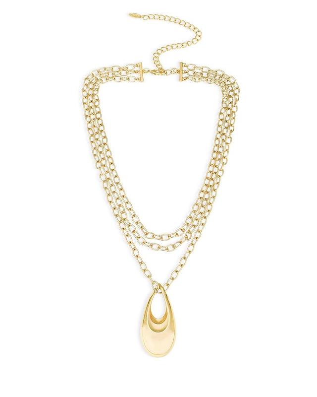 Ettika Infinity Layered Pendant Necklace, 15-22 Product Image