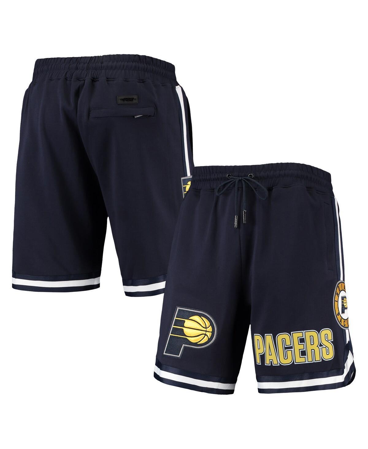 Mens Pro Standard Navy Indiana Pacers Team Chenille Shorts Product Image