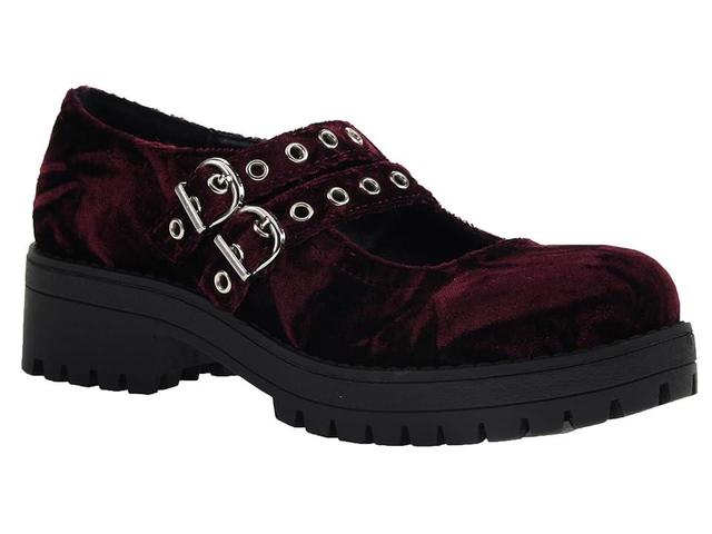 Dirty Laundry Vagabond (Wine) Women's Flat Shoes Product Image