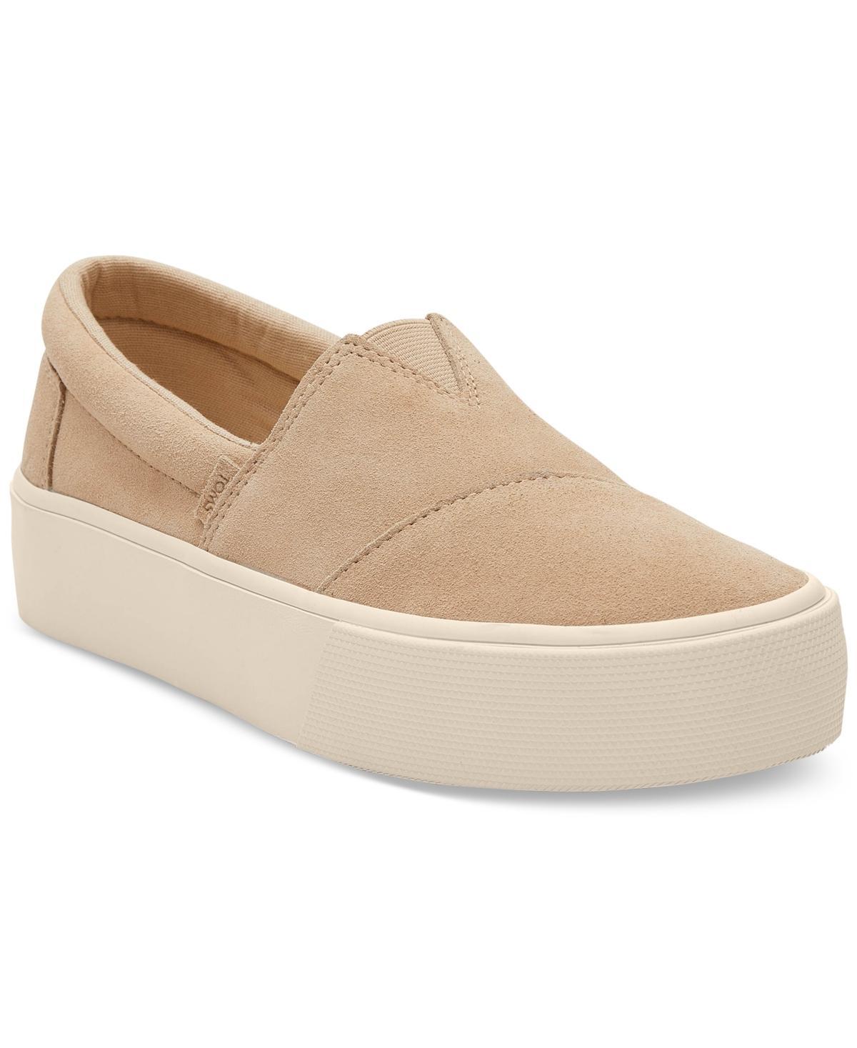 Toms Womens Fenix Platform Slip On Sneakers Product Image