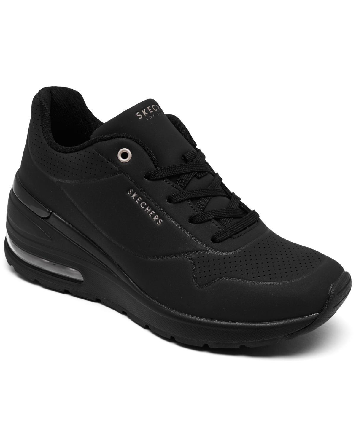 Skechers Womens Million Air - Elevated Air Wedge Casual Sneakers from Finish Line Product Image