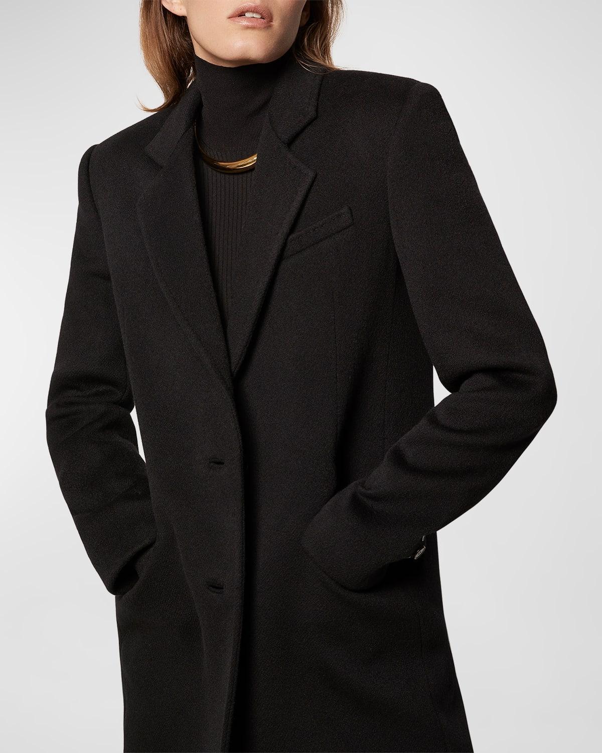 Womens Cashmere Tailored Coat product image