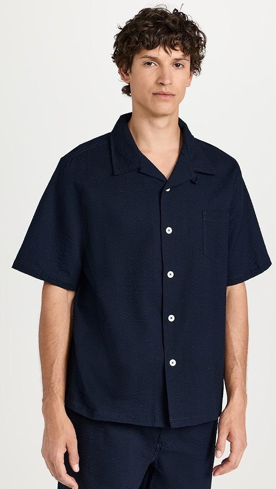 Howlin' Japanese Seersucker Cocktail Shirt | Shopbop Product Image