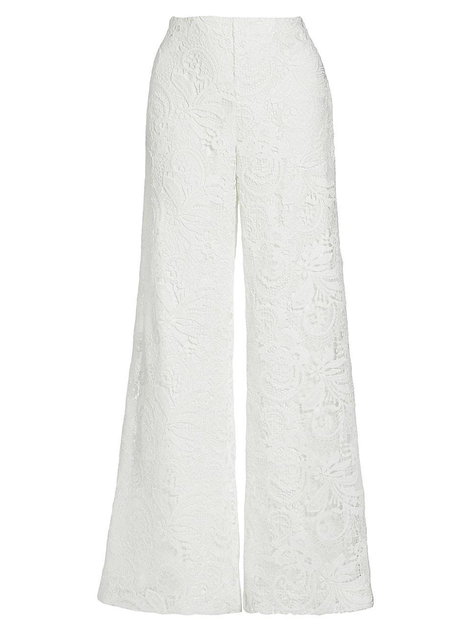 Womens Kat Lace Wide-Leg Pants Product Image