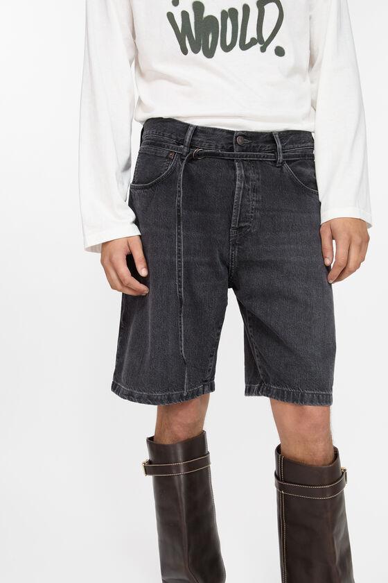 Loose fit denim shorts Product Image