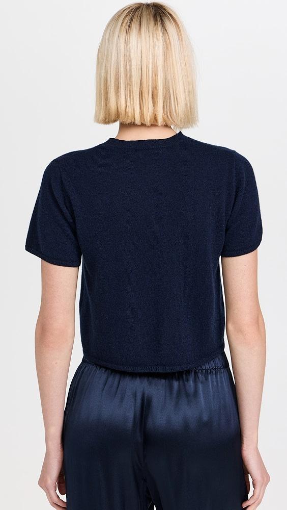 Sablyn Charleston Cashmere Short Sleeve Sweater | Shopbop Product Image