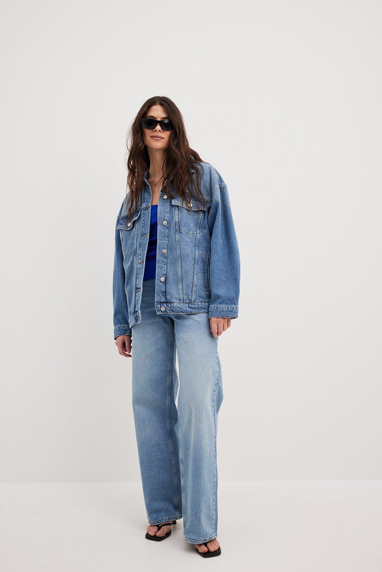 Oversized Classic Denim Jacket product image