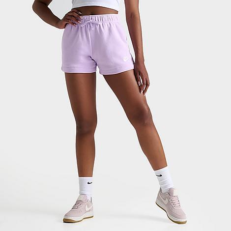 Nike Womens Sportswear Club Fleece Mid-Rise Shorts - Stadium Green product image