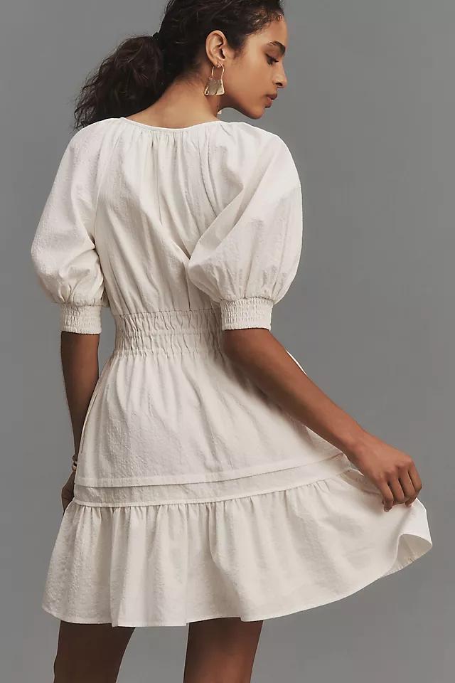 The Somerset Mini Dress: Puff-Sleeve Edition Product Image