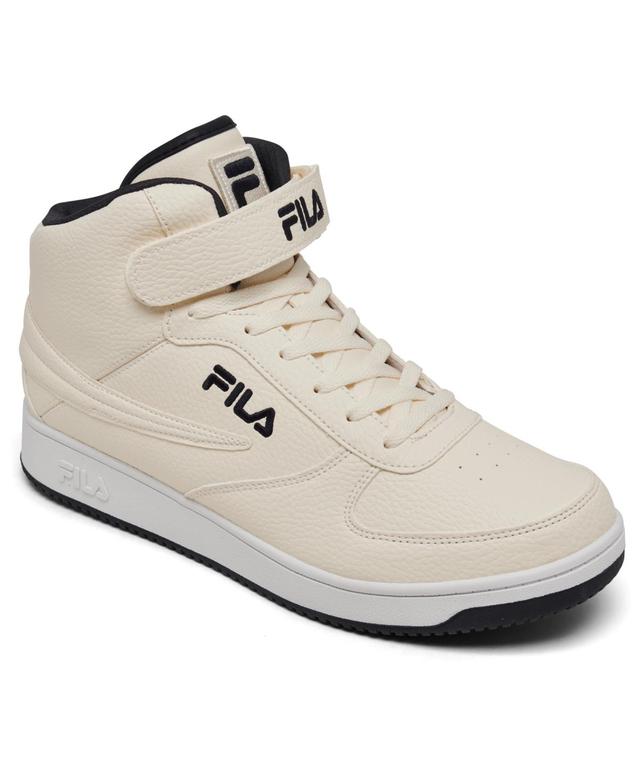 Fila Mens A-High Strappy High Top Casual Sneakers from Finish Line Product Image