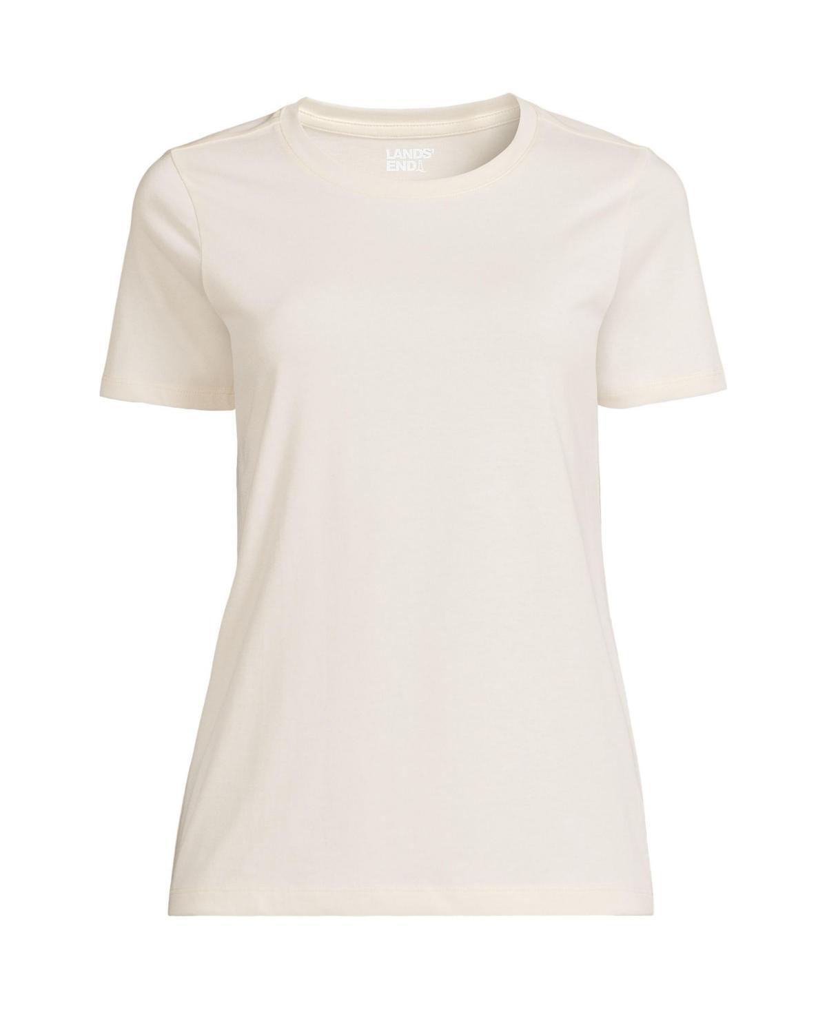 Lands End Womens Relaxed Supima Cotton T-Shirt Product Image