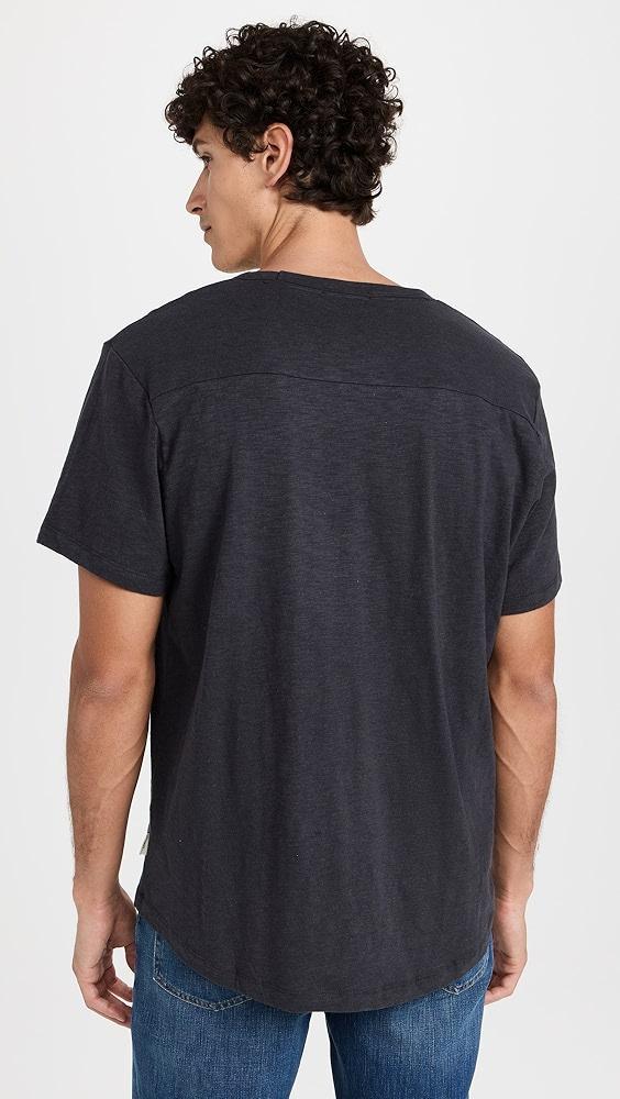 Onia Slub Scallop Tee | Shopbop Product Image