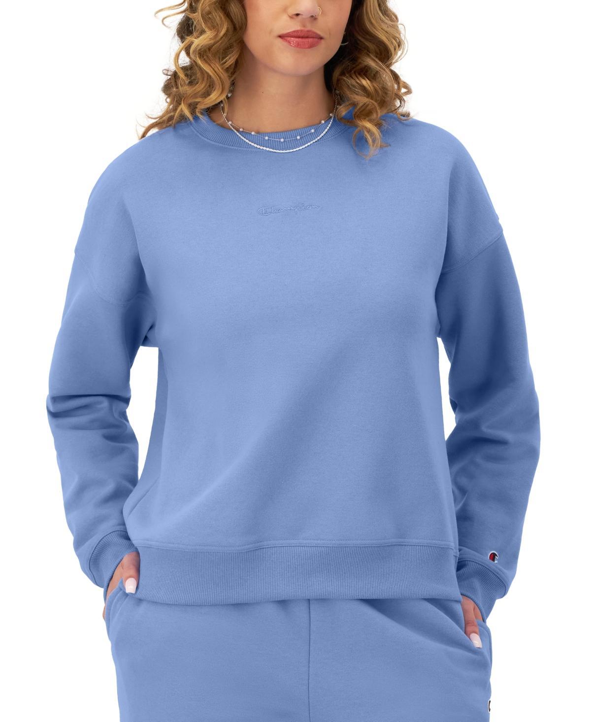 Champion Womens Powerblend Crewneck Sweatshirt Product Image