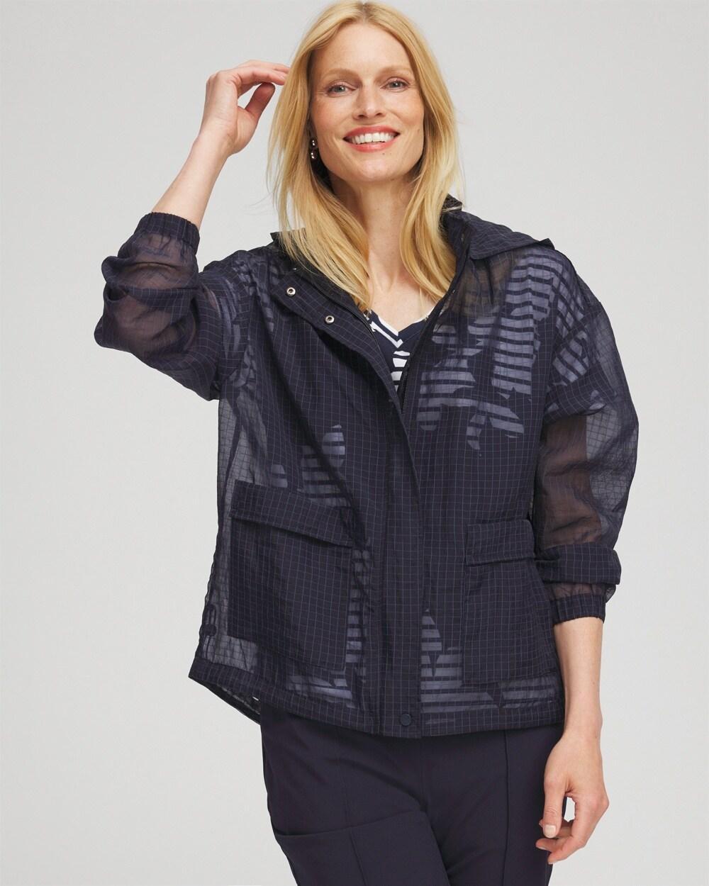 Women's Sheer Textured Jacket Product Image