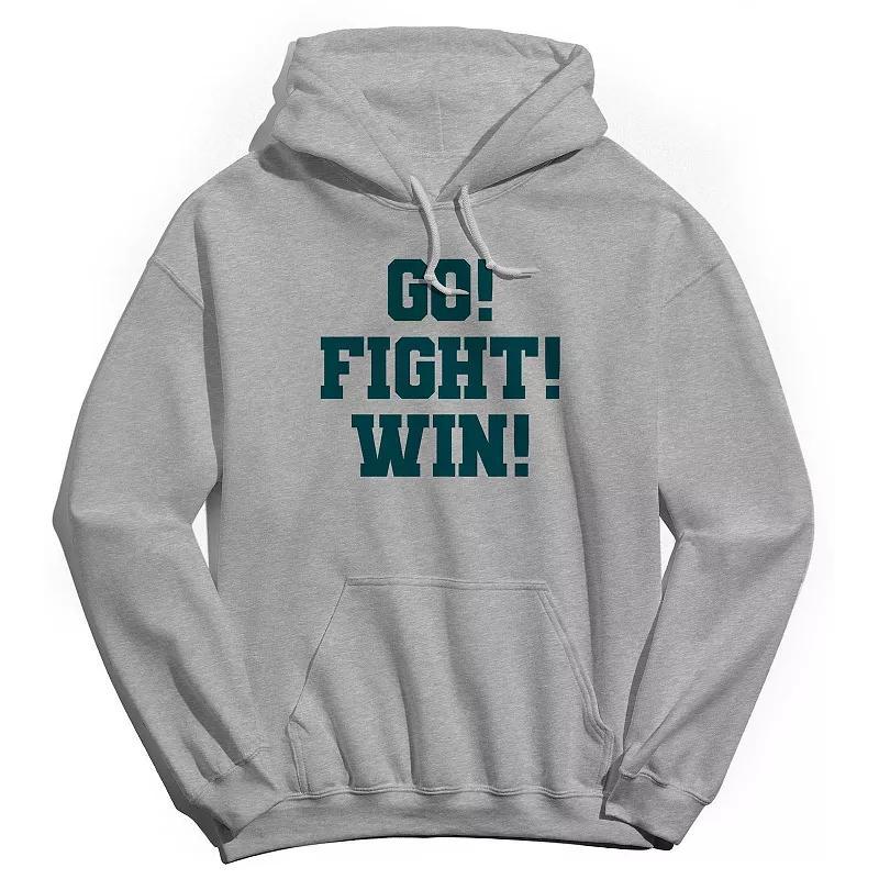 Adult Go Fight Win Graphic Hoodie, Mens Product Image