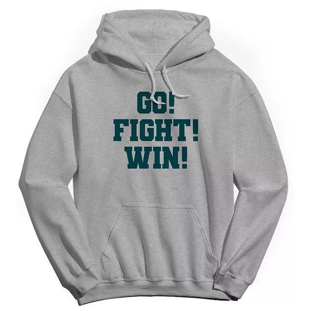 Adult Go Fight Win Graphic Hoodie, Mens Product Image