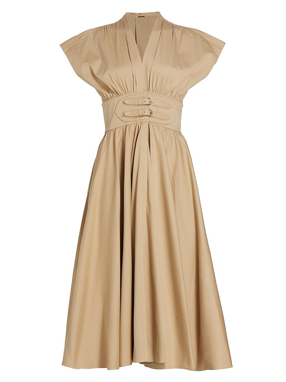 Womens Bardello Belted Midi-Dress product image