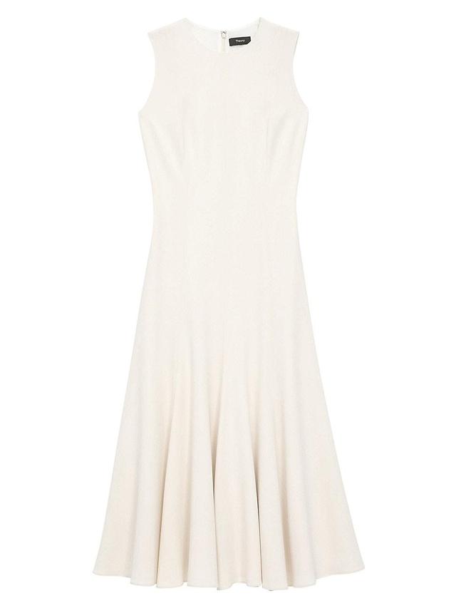 Theory Sleeveless Midi Dress Product Image