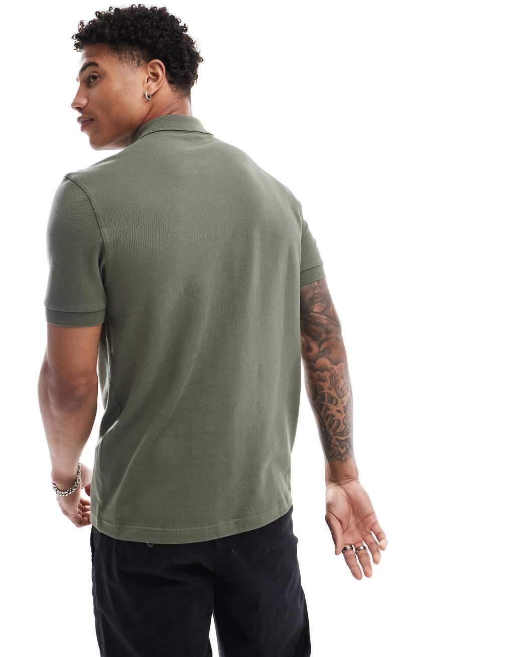 Fred Perry polo shirt in khaki green Product Image