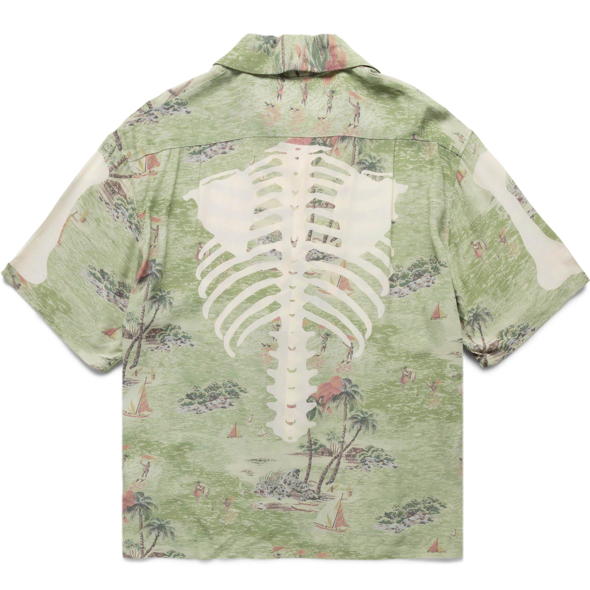 RAYON KAMEKAMA BONE ALOHA SHIRT Product Image