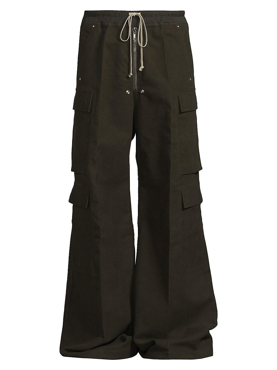 Mens Drawstring Cotton Cargo Pants product image