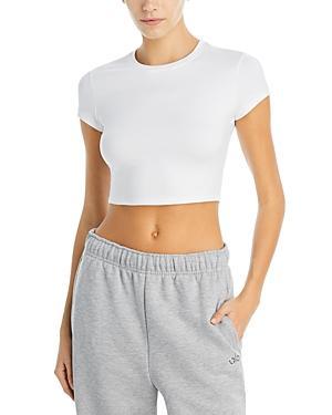 Alo Yoga | Alosoft Crop Finesse Short Sleeve Top Size: XS Product Image