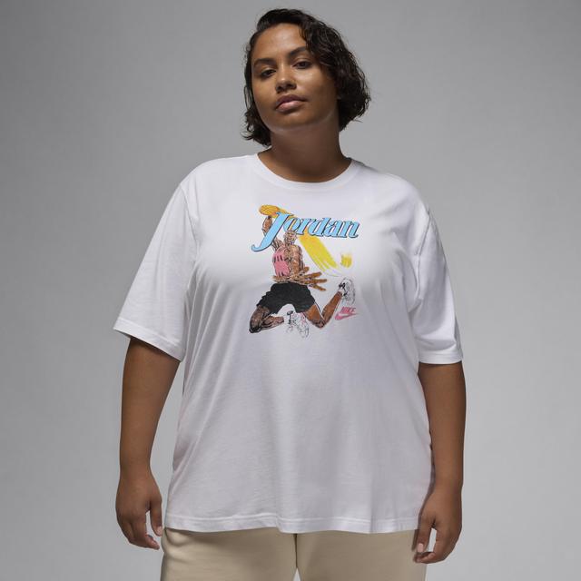 Womens Jordan Graphic Girlfriend T-Shirt (Plus Size) Product Image