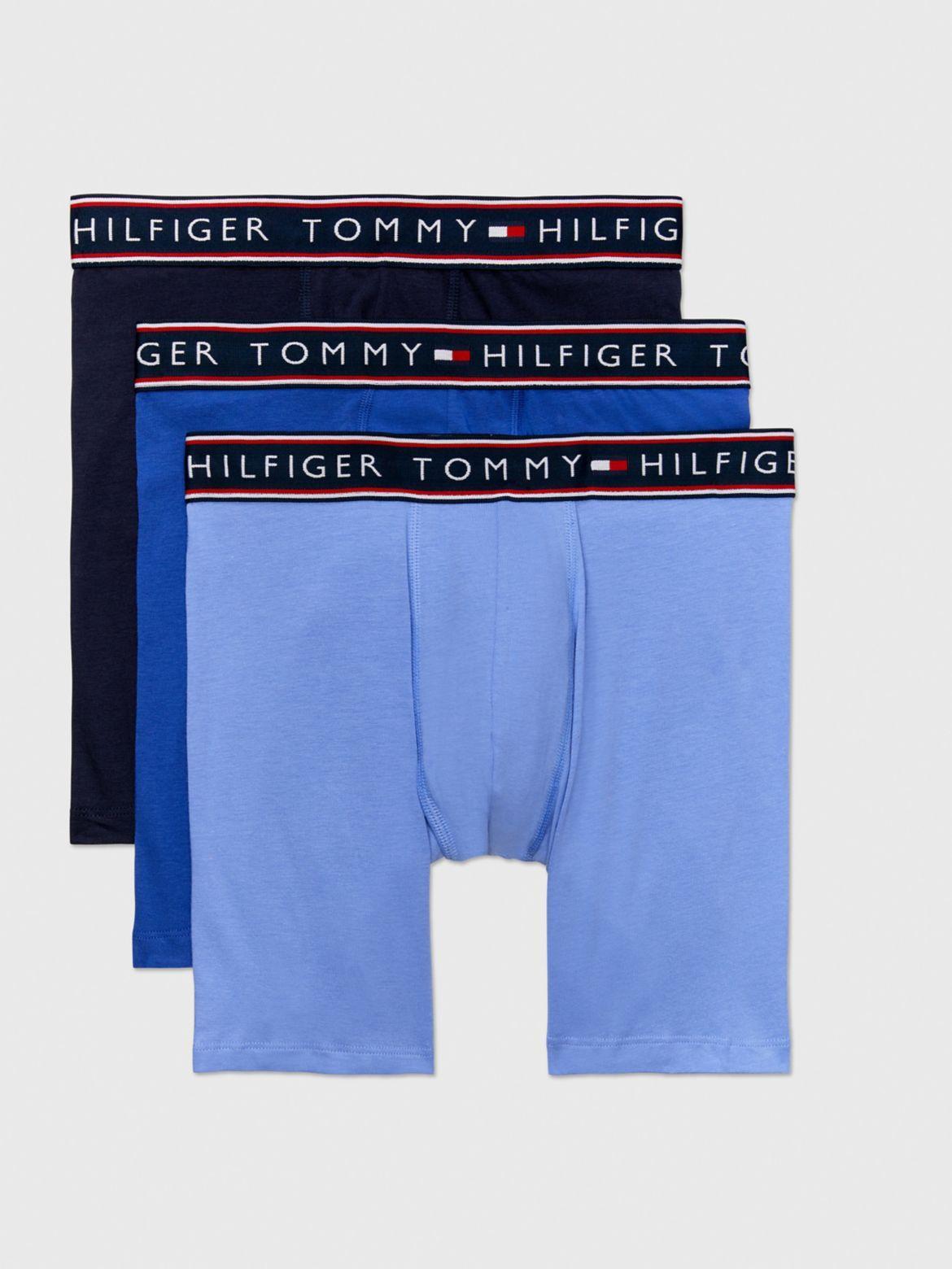 Tommy Hilfiger Men's Cotton Stretch Boxer Brief 3-Pack Product Image