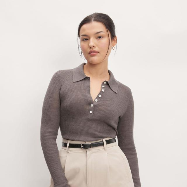 Womens Polo in Ultrasoft Merino Shirt by Everlane Product Image