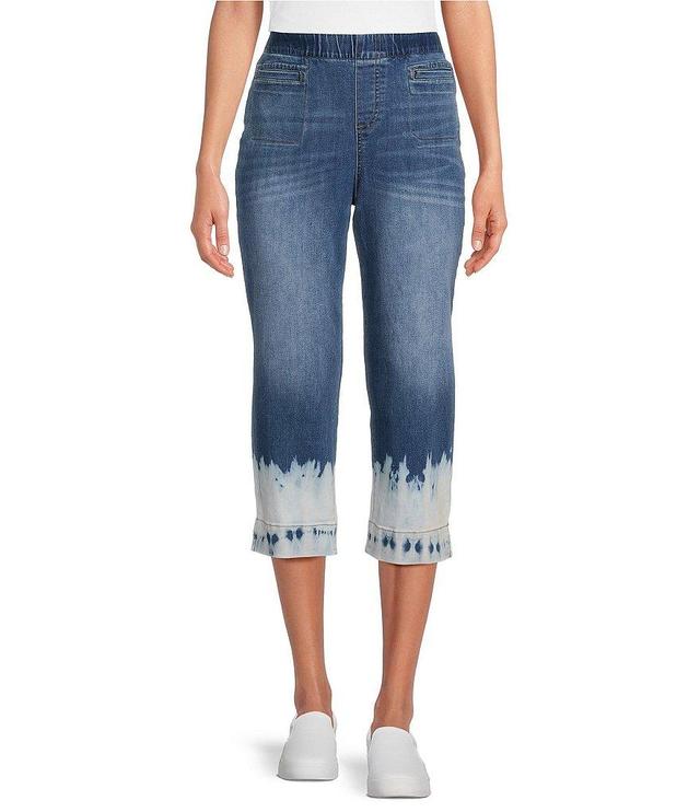 Westbound High Rise Flat Front Capri Pull-On Jeans Product Image