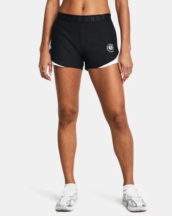 Womens UA Play Up Collegiate Shorts Product Image