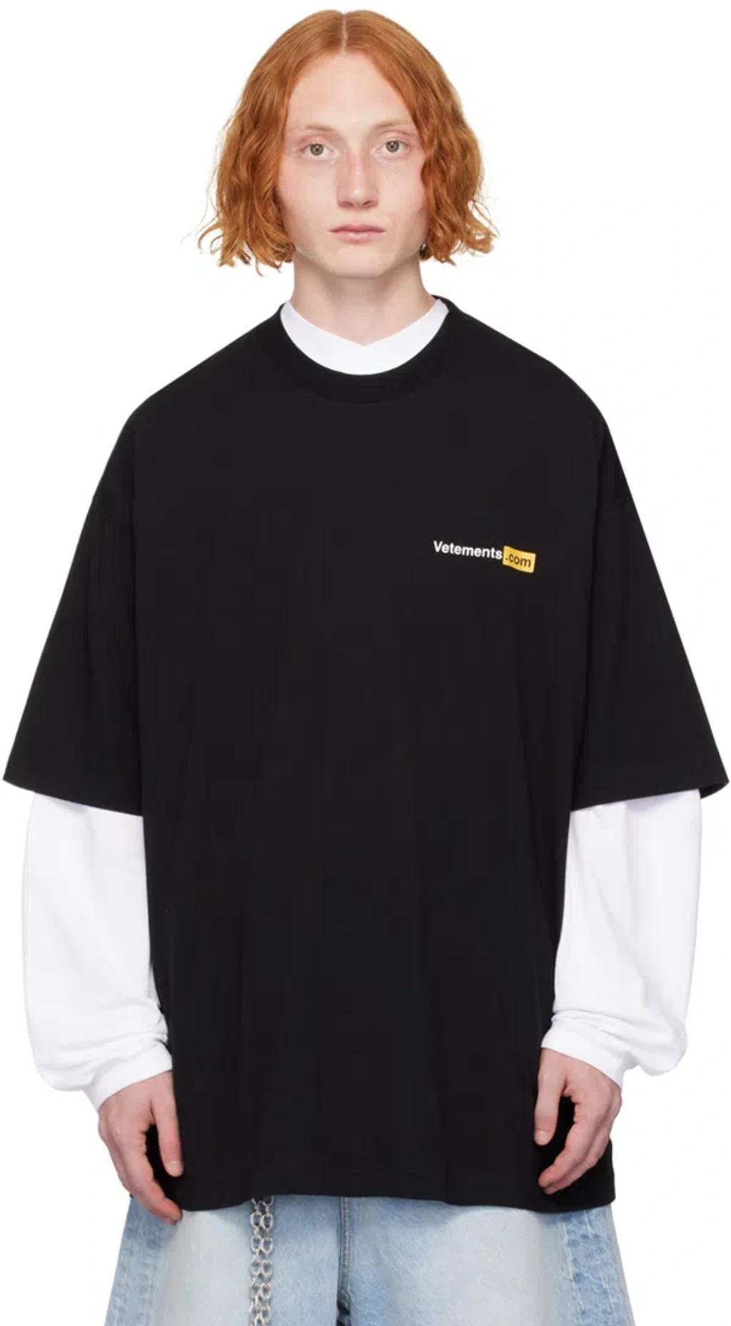 Black Xxx Logo T-shirt Product Image