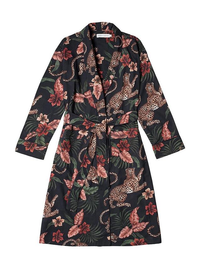 Desmond & Dempsey Floral Cotton Robe Product Image