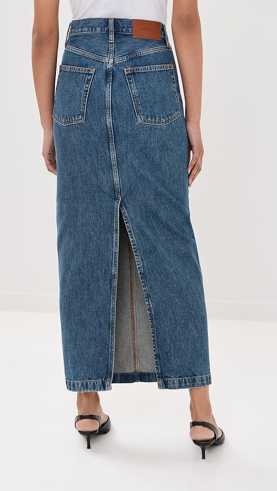 WARDROBE.NYC Denim Column Skirt | Shopbop Product Image