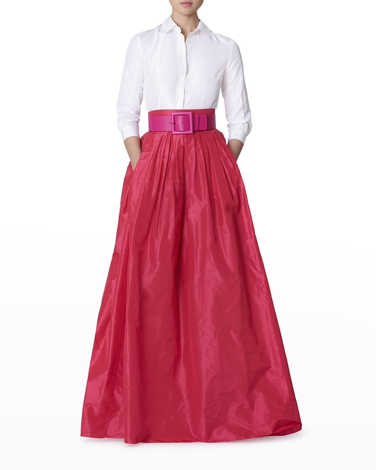 Womens Icon Silk Taffeta Ball Skirt Product Image